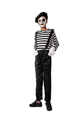 Costumizate! Disfraz de Mimo talla 10 12 especial para niños fiestas de disfraces o carnaval