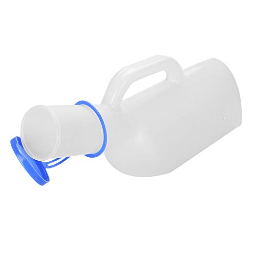 1000ml Portable Urine Bottle for Kids & Adults, with Lid, Scale & Handle, Suitable for Old Men, Long-Distance Bus Drivers, Home & Outdoor Use