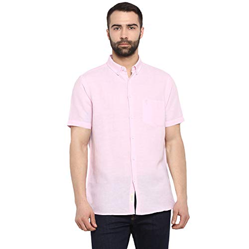 Image of Red Tape Men's Solid Regular Fit Casual Shirt