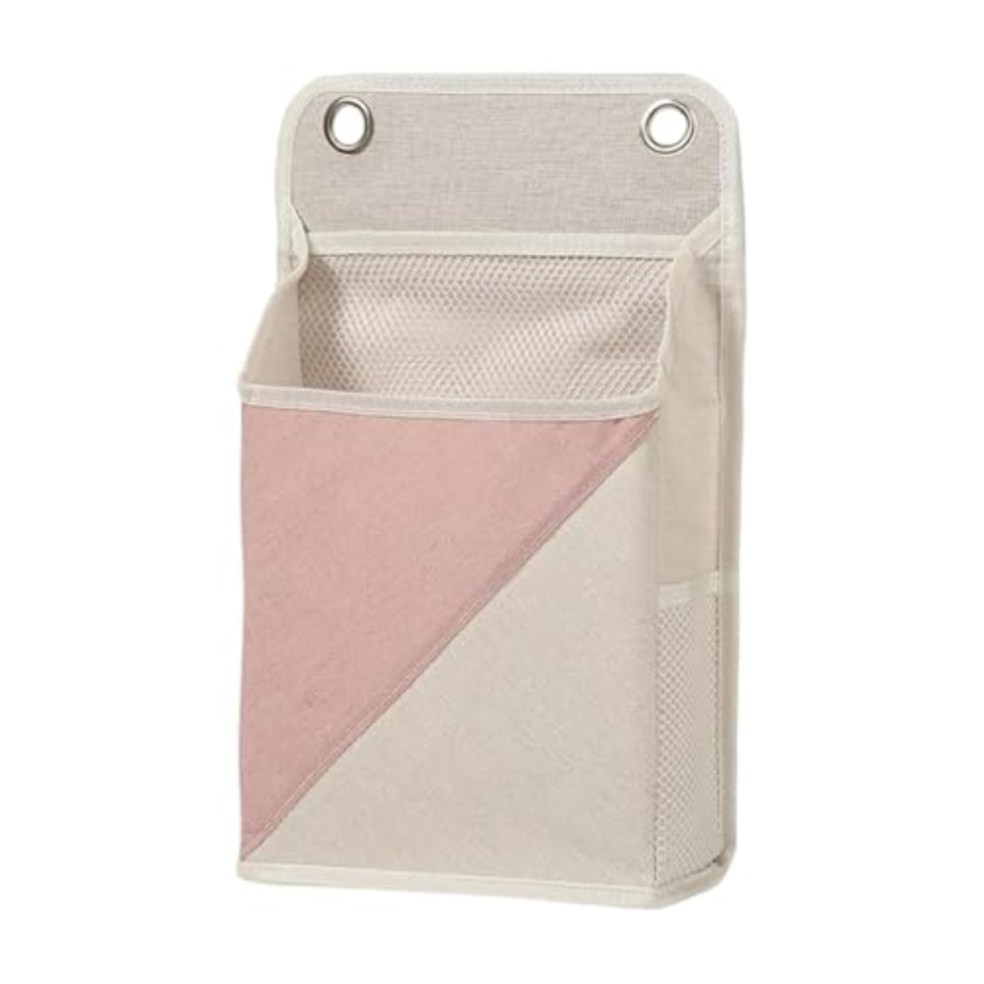 Wall Hanging Organizer Bag for Kitchen and Bedroom, Pink