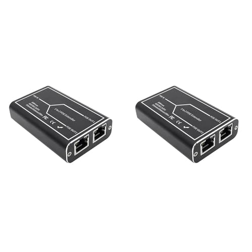 Répéteur PoE 2 ports Gigabit double la distance de votre caméra IP et NVR sans perte de débit