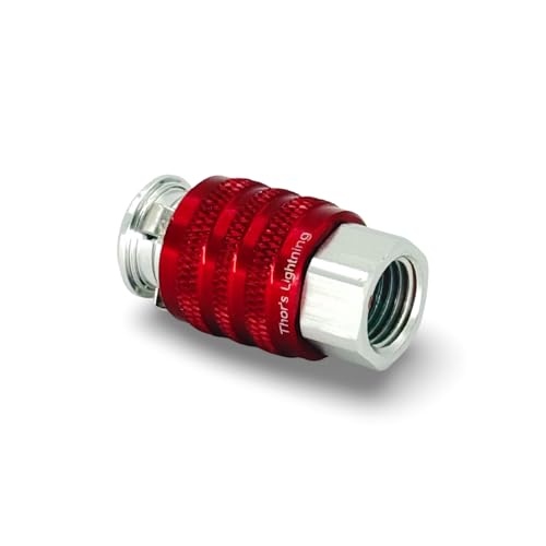Thor's Lightning Air Systems Dynamo Lock-On Air Chuck (1, Red)