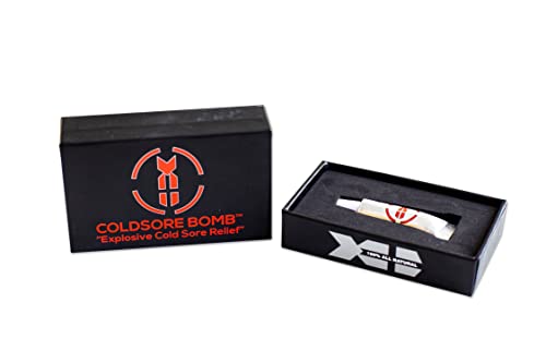 Coldsore Bomb - Fast/Immediate Cold Sore Relief/Fever Blister Treatment - Cold Sore Cream/Gel .10 Oz. - Best/Targeted Instant Relief For Cold Sores #TOP5