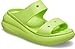Crocs Unisex-Adult Crush Platform Sandals, Limeade, 8 Men/10 Women