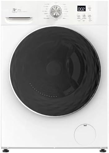 （05:00時点） Yoquna ドラム式 洗濯乾燥機 洗濯8kg 乾燥4kg 幅59.8cm 節水型 温水洗浄 消臭 最短15分洗濯 乾燥フィルターレス (白洗濯8kg乾燥4kg)