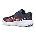 Saucony Kinvara 14 Lace to Toe Flexible, Navy/Red, 5 Wide US Unisex Big_Kid