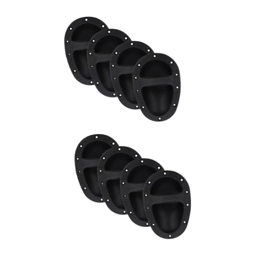 balacoo 2sets Vintage Amplifier Handle Speaker Side Handle Plastic Bucket Sound Replacement for Amplifier Supplies Easy Install 4pcs*2