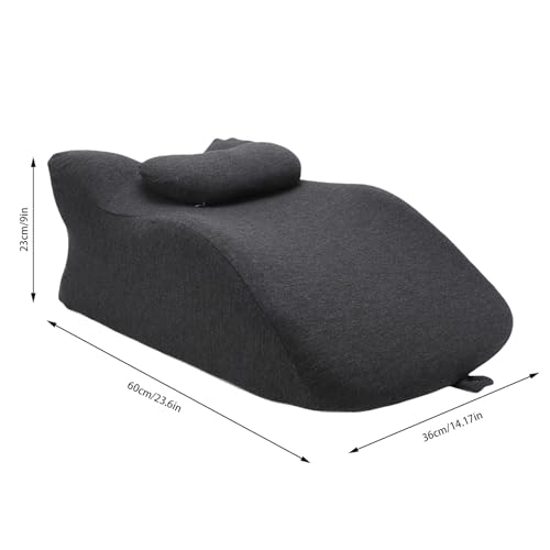Oreiller à mémoire de forme en mousse de lecture ergonomique et déhoussable