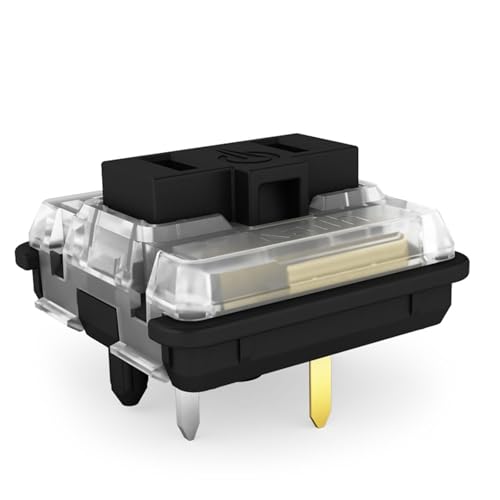 Switches blancs profil bas 1350 pour réduire la fatigue du clavier mécanique