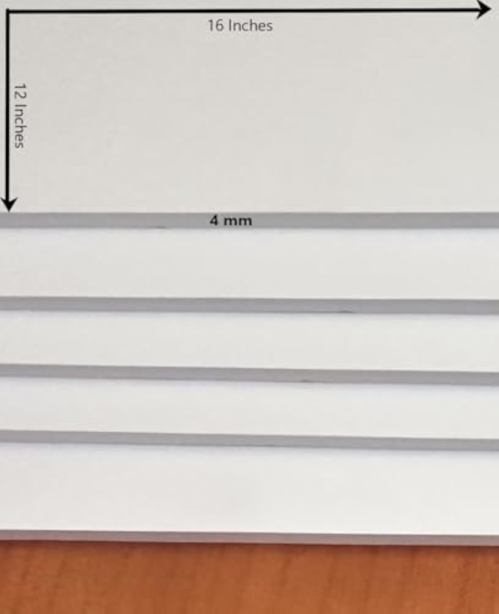 Foam Board (Sun Board), A3 Size, Pack of 5 for Crafts