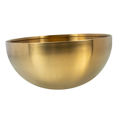 BAZEITFLOW ステンレススチール製 サラダボウル フルーツ保存用 キッチン食器 サラダサービングボウル キッチンアクセサリー 野菜も入れられるのサムネイル