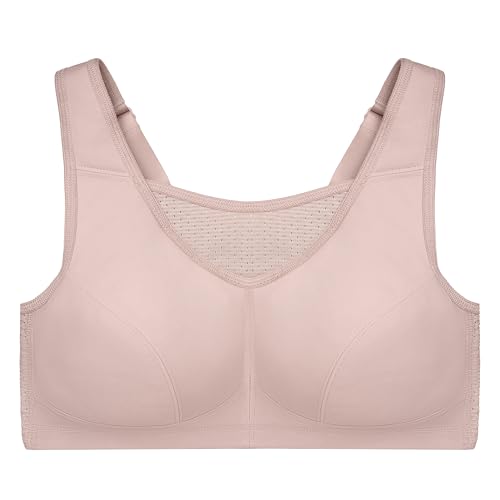 Image of Glamorise Women's No-Bounce Camisole Sports Bra Wirefree 1067