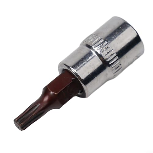 Torx-Schraubendreher-Steckschlüssel-Werkzeug, kompatibel mit den Größen T8 T40, unverzichtbare Handwerker-Ausrüstung ()