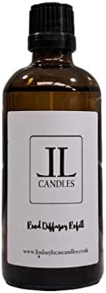 Gingerbread Reed Diffuser Refill Oil Strong Scented Made in the UK 100ml Glass Bottle