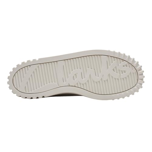 Derbies Clarks Mayhill Walk en cuir premium blanc cassé de taille 7 - 6