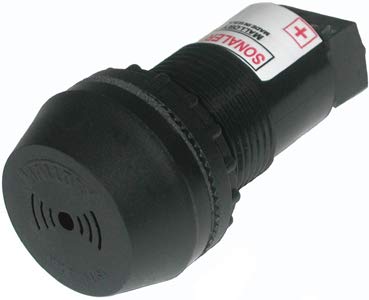ZA120SAMP1, Buzzer 48-120VAC 65-75DB PNL MNT Medium Pulse