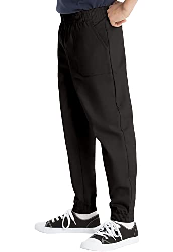 Image of Classroom Uniform Everybody Unisex Pull-on Jogger Pant | Youth Plus Fit, 2 Pockets, Fully Elasticized Waist, Easy-care Cotton Spandex Brushed Twill, School Uniform Essential