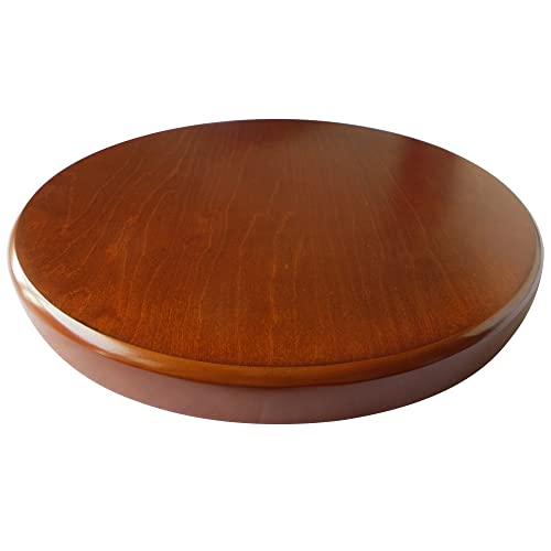 Butaco metálico giratorio ajustable para cocina, juego de 3 unidades | Asiento de chapa de madera, altura para barra, negro y marrón miniatura 6
