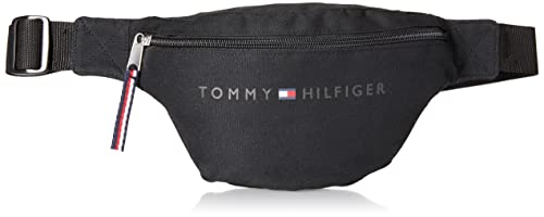 Sac banane noir Tommy Hilfiger Jackson pochette ceinture homme réglable
