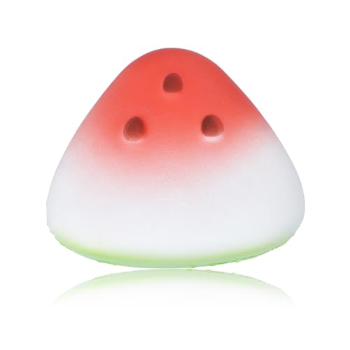 スクイーズ玩具 スイカのモデリング ストレス解消グッズ スクイーズおもちゃ 解?玩具 柔らか素材 YAJOJO 手触り良い 無害 耐久性 持ち運び便利 子供 大人向け ギフト プレゼント用(1個)
