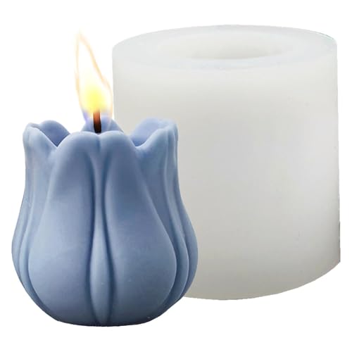 Molde de silicona floral - Modelo de hielo de chocolate, fusión de | TULIPA FLOORE MORCATA RESINA MAPSA DE CASTENCIA, MAPDA DE LA VELA DE TULIPA DE TULIPA DE LA MARCA DE LA TULIPA, MAPÓN DE SAPPA DE