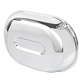 XMMT Chrome Air Filter Intake Cleaner Cover Trim Protector Replacement for Honda Shadow ACE 750 Shadow Spirit VT750DC 2001-2007