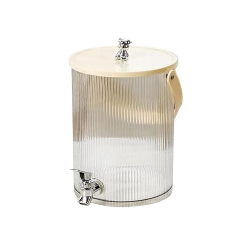 ドリンクディスペンサー 5L 冷水サーバー 冷蔵庫対応 蛇口付き 大容量 業務用 家庭用 おしゃれ プラスチック製 割れにくい お手入れ簡単 麦茶ポット お茶ポット パーティー アウトドア ジュースサーバー スタンド付きArcticDeer (5L,単品)