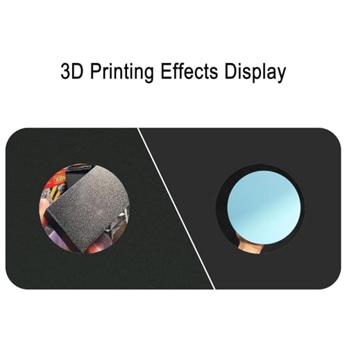 Image of 257x257mm Build Plate for Bambu Lab X2D X1C X1 X1E P1P P1S P2S A1 3D Printer, Smooth Black PEI+Textured Black PEI Good Adhesion Spring Steel Plate for Bambulab 3D Printer
