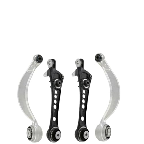 Brazo de control inferior de suspensión de 4 piezas compatible con piezas de motocicletas automotrices XJ XJL X351 para número de pieza C2D1537 C2D1536 C2D6343
