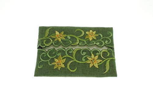 Pocket Tissue Holder in a Daffodil Davina Design