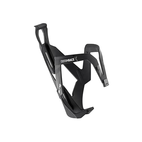Elite Custom Race X Portabidón Negro Skin Gráfico Negro – Ligero Resistente – Bicicleta Carretera MTB Gravel E Bike – Portabidon Ciclismo Universal