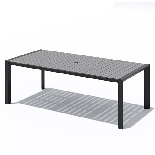 Crestlive 83.9 Inch Aluminum Composite Table