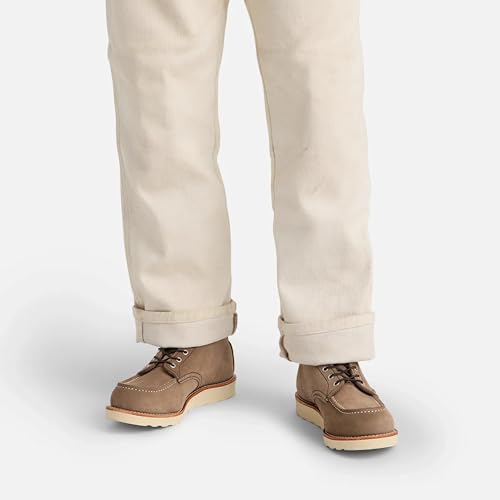 Image of Red Wing Shoes Heritage Classic Moc Men's Boot, Waterproof Roughout Leather
