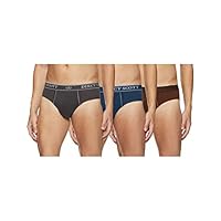 Dixcy Scott Men’s Brief Snug Fit Solid Innerwear (Pack of 3)
