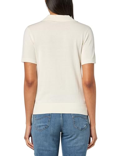 Image of Nautica Women's V-Neck Cable Polo Long Sleeve