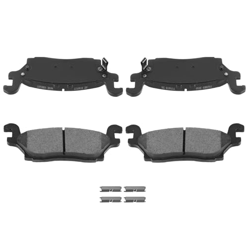 Image of AUTOMUTO Brake Pads, 4PCS Rear Semi-Metallic Disc Brake Pads Set D1120-8226 Fit 2006-2010 For Hummer H3, 2009-2010 For Hummer H3T