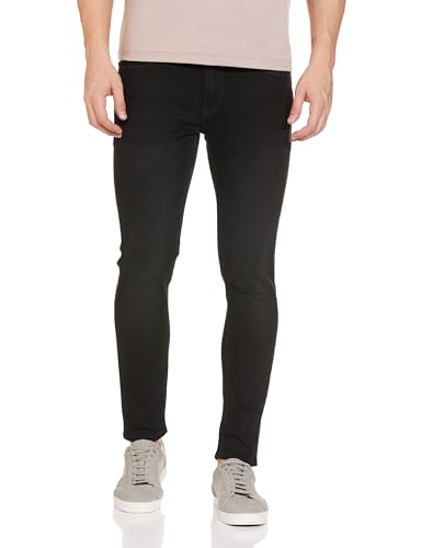 Image of Spykar Men's Kano Slim Fit Mid-Rise Jeans (Ankle Length)