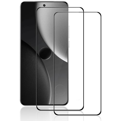 Beukei Protector de Pantalla Compatible con Xiaomi 15 Ultra, 2 Piezas Tempered Glass[Dureza 9H][Antihuellas][Antiarañazos][Ultra Claro] Plastico Protector