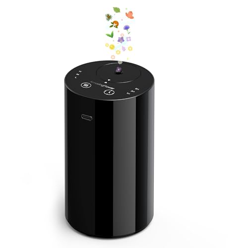 Waterless Essential Oil Diffuser, Portable...