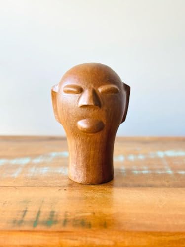 Escultura Cabeça em Cerâmica PP. Mestre Cida Lima. Escultura em C...