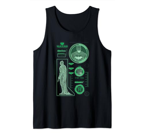DC Comics The Batman Wayne Industries Tank Top