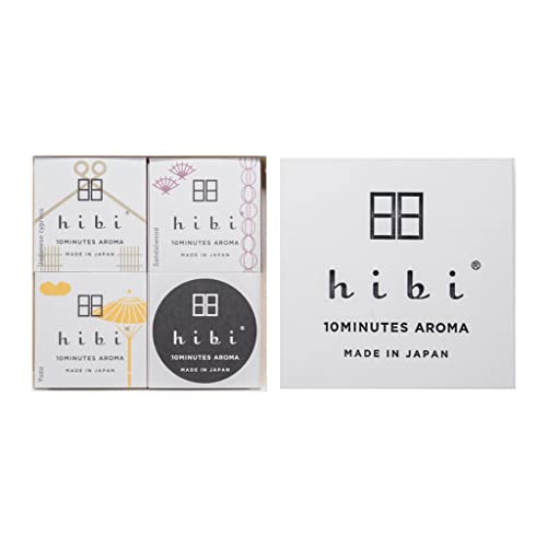 Hibi Gift Box 3 Assorted Fragrances (Japanese Cypress Sandalwood Yuzu)