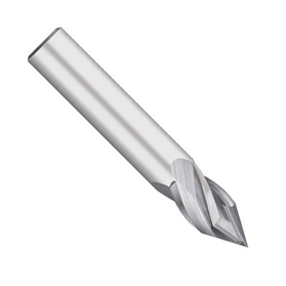 Kodiak Cutting Tools KODIAK242694 USA Made Solid Carbide Drill Mill, 4 Flutes, 60 Degree, 5/16" Diameter, 5/16" Shank, 13/16" Length of Cut, 2-1/2" Overall Length