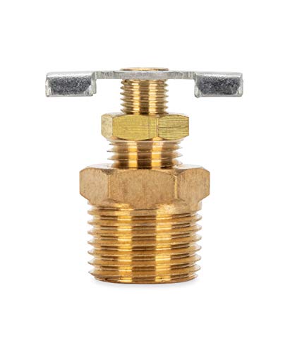 Image of Camco inch RV Water Heater Replacement Drain Valve - Replace Your RV Water Heater Drain Valve | Simple and Easy Installation | Durable Brass Construction - (11703) (Pack of 6)