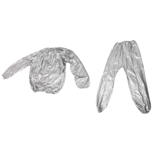 Traje de sauna para ejercicio de sudoración y pérdida de peso en gimnasio talla L 3