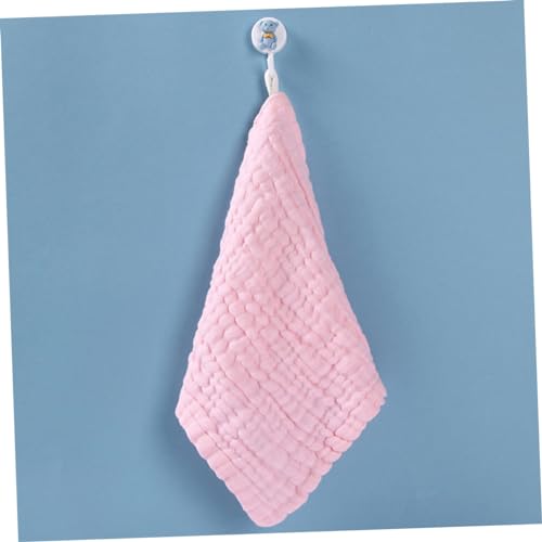 VANZACK 6Pcs Muslin Washcloths Soft Absorbent Burp Cloths Saliva Towels for Newborns Breathable Drool Towels3