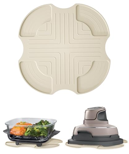 Dillot Air Fryer Trivets Silicone for Ninja Crispi, Heat-Resistant Hot Pads Potholders for Ninja Crispi Airfryer Accessories, Dishwasher-Safe Kitchen Holder