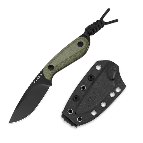 Kizer BUDDY Fixed Blade Knife, 3