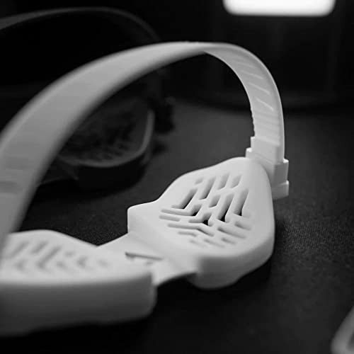 Image of DELTAHUB Carpio G2.0 - Advanced Ergonomic Right-Handed Gaming Wrist Rest for Mouse - Superior Support for Serious Gamers - Anti-Fatigue, Smooth Glide (Small, Right, White)
