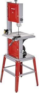 Einhell Bandsäge TC-SB 305 U (750W, 370-800 m/min Sägebandgeschw., 170mm Schnitth., neigbarer Sägetisch, Parallel- und Winkelanschlag, Untergestell)